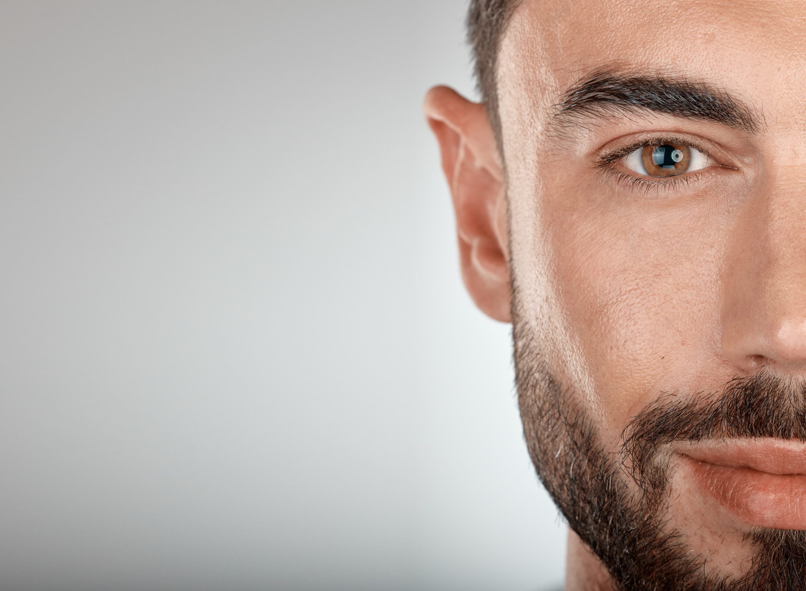 under eye filler man