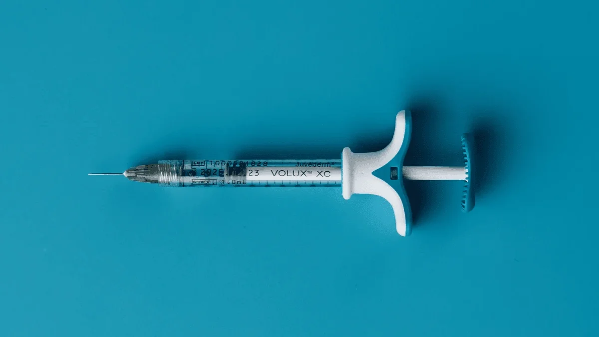 Juvederm Volux XC syringe, the first hyaluronic acid filler FDA-approved for the jawline, offered at Coastal Health & Medical Spa in Jacksonville (image courtesy of Juvederm)