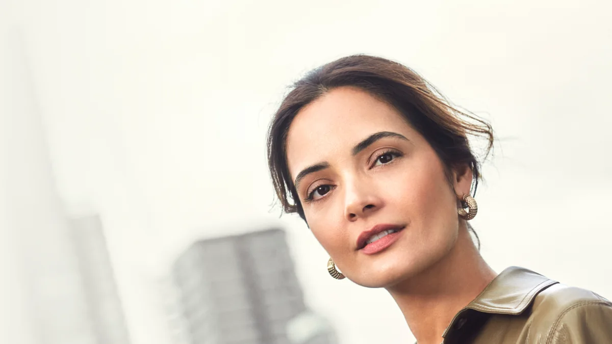 Restylane Defyne campaign image; Restylane Refyne and Defyne are flexible fillers for smile lines and marionette lines offered at Coastal Health & Medical Spa in Jacksonville (image courtesy of Restylane)
